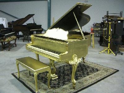Elegant Schiller Parlor Grand Piano