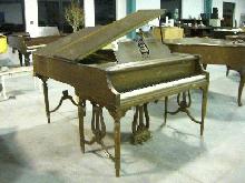 Fischer Harpsichord Style Baby Grand Piano