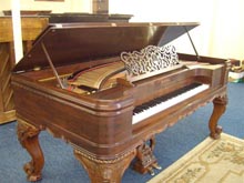 Fisher Rococo Style Victorian Square Grand Piano
