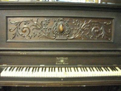 Beautiful H.P. Nelson Victorian Upright Piano