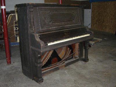 Schubert Victorian Upright Piano
