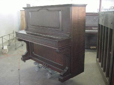Mehlin Empire Style Upright Piano