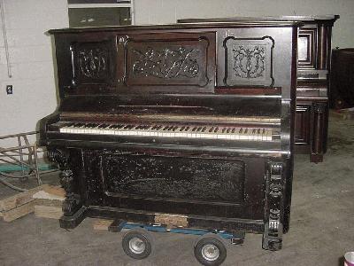 Jacobs Brothers Parlor Upright Piano