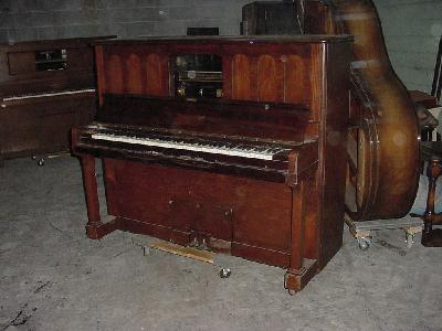 Sir Herbert Marshall & Rose Player Piano