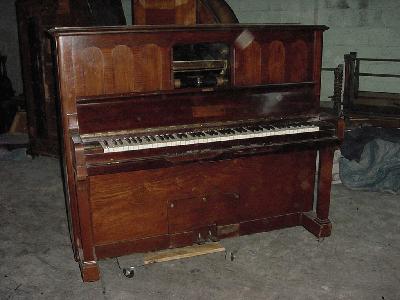 Sir Herbert Marshall & Rose Player Piano